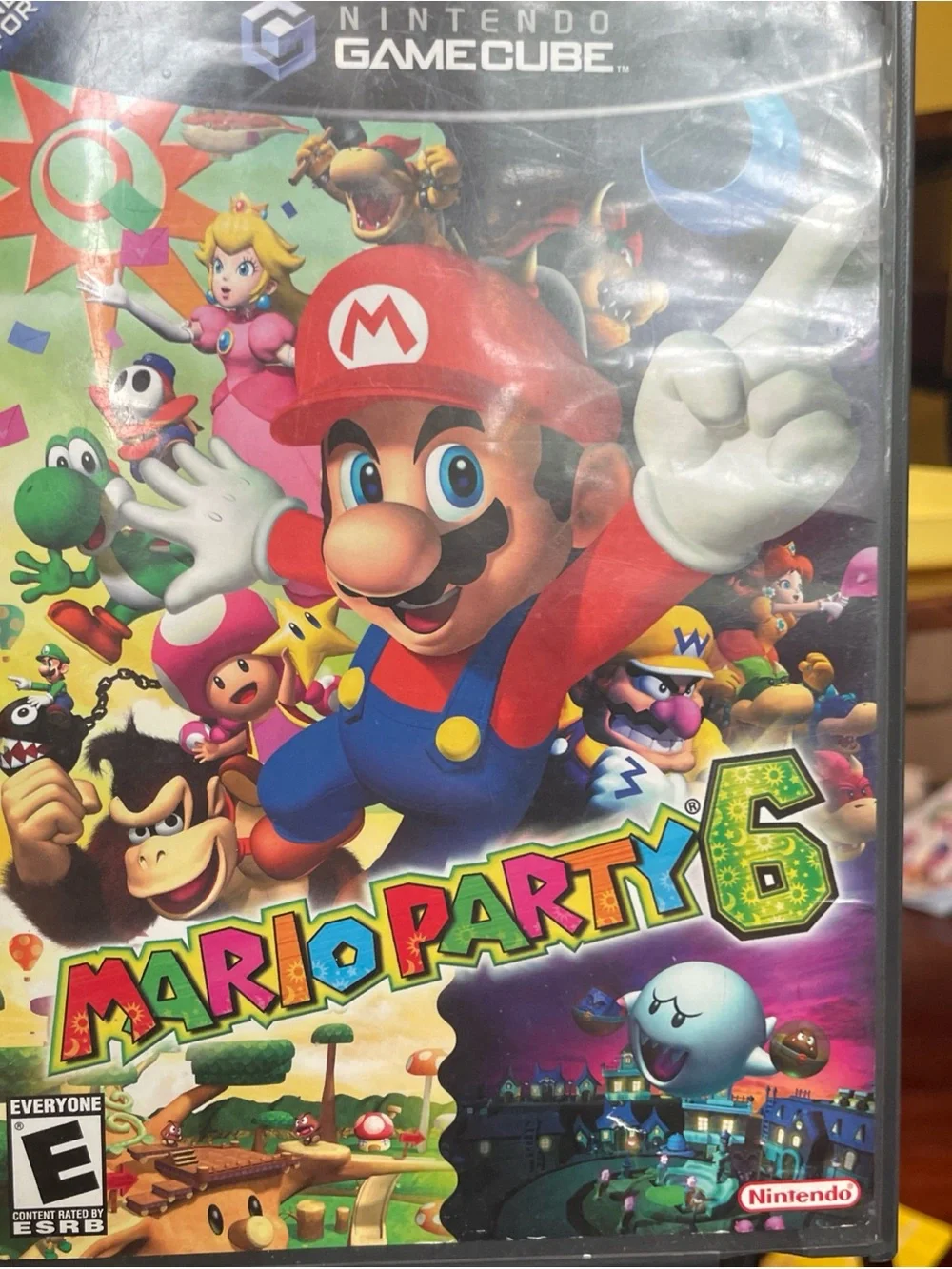 Nintendo GameCube Mario Party 6 - Red, Blue, Green Cover